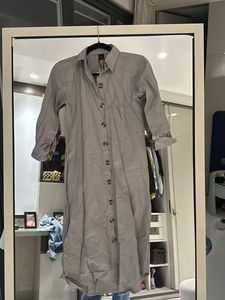 Grey Midi Dress