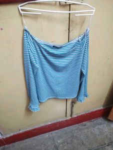 Striped Off-Shoulder Top