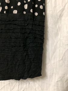 Black &amp; White Bodycon Dress