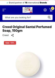 Brand New CREED Perfume Soap