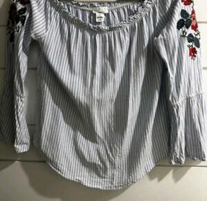 Very Beautiful,lvy. Main Blue White Strip Girls To