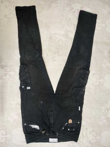 Black Cargo Pants