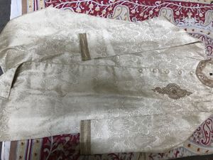 Elegant Men Kurta Sherwani Lower Set