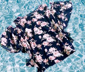 Floral Cold Shoulder Top