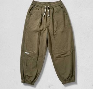 Olive Green Casual Pants