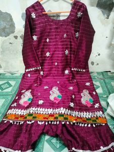 New Zari work Garara Dress Ne