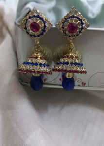 Beautiful Pink, Blue colour Jhumki ❤️