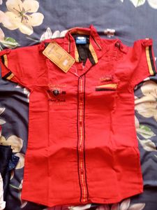 Red Shirt For Boys, Not Used