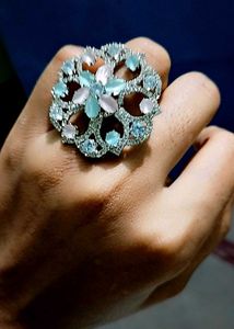 Statement Floral Ring