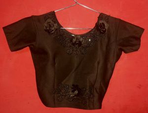 Vintage Black &amp; Silver Party Dress