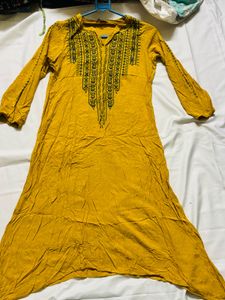 Global Desi Embroidered Top - Size S