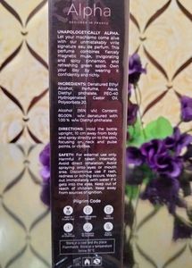 (Sealed) Pilgrim Alpha Eau De Parfum