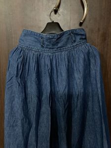 Denim A-Line Skirt