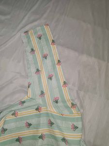 Striped Floral Kurta