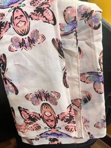 Butterfly Print Stole