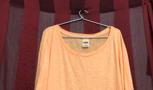 Pink Long Sleeve T Shirt
