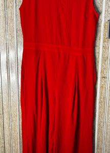 🍷👠(SALE) Stylish Red Sleeveless Dress