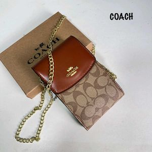 COACH MOBILE SLING WITH BOX&amp; CARD SLOT
