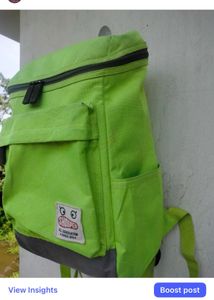 SHOOPEN All Generation Green Backpack