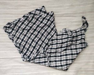 Plaid Mini Dress