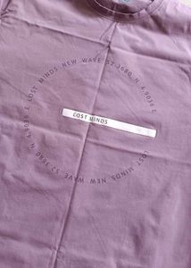 Purple Graphic T-Shirt