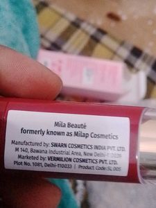 MILA Beaute Rich Matte Lipstick