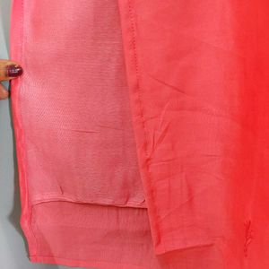 Embroidery V - NECK 3pcs Set With Lining