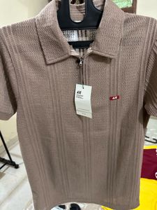 M Size Classy Knitting Tshirt
