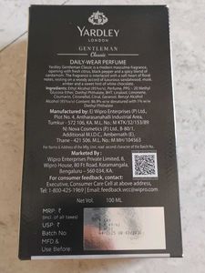 Yardley london gentleman classic