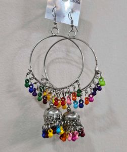 Boho Jhumka Earrings
