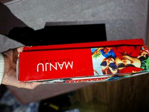 3 piece set with Yellow Graphic Tee, red pants and