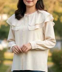 Beige Blouse *Clearance*