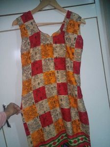 Cotton Sleeveless Kurta