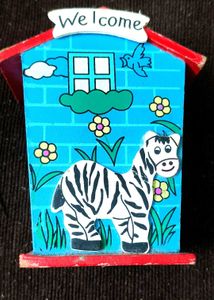 Kids Wooden House Piggy Bank