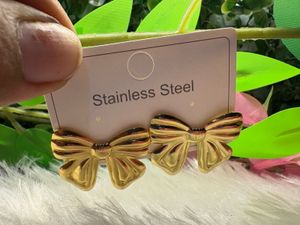 🎀Bow Earing And Ring Set