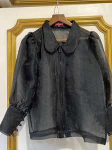 Black Tissue Jacket