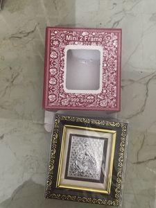 999 Pure Silver Ganesha Frame