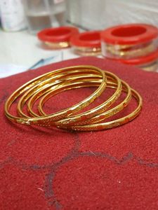 Gold Plated Bangles