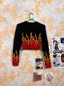 Y2k Graphic Crop Top