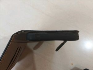 Black Leather Phone Cover