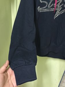 Navy sweater