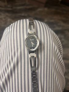 Sonata Silver Ladies Watch