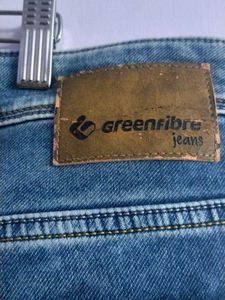 greenfiber Men's Blue Denim Jeans