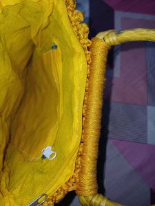 Handmade Bag Designed With Chrystal