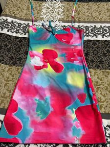 party wear trendy floral shot one piece ❣️