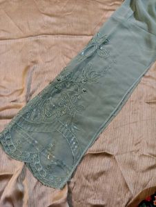 Elegant Cut Work Pakistani Semi Stitched Suit