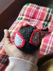 Crocheted Spider-Man Toy