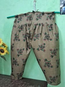 Elegant Green &amp; Brown Salwar Kameez Suit