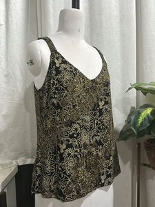 Vintage Embellished Tank Top