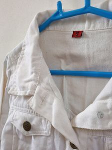 White Denim Jacket